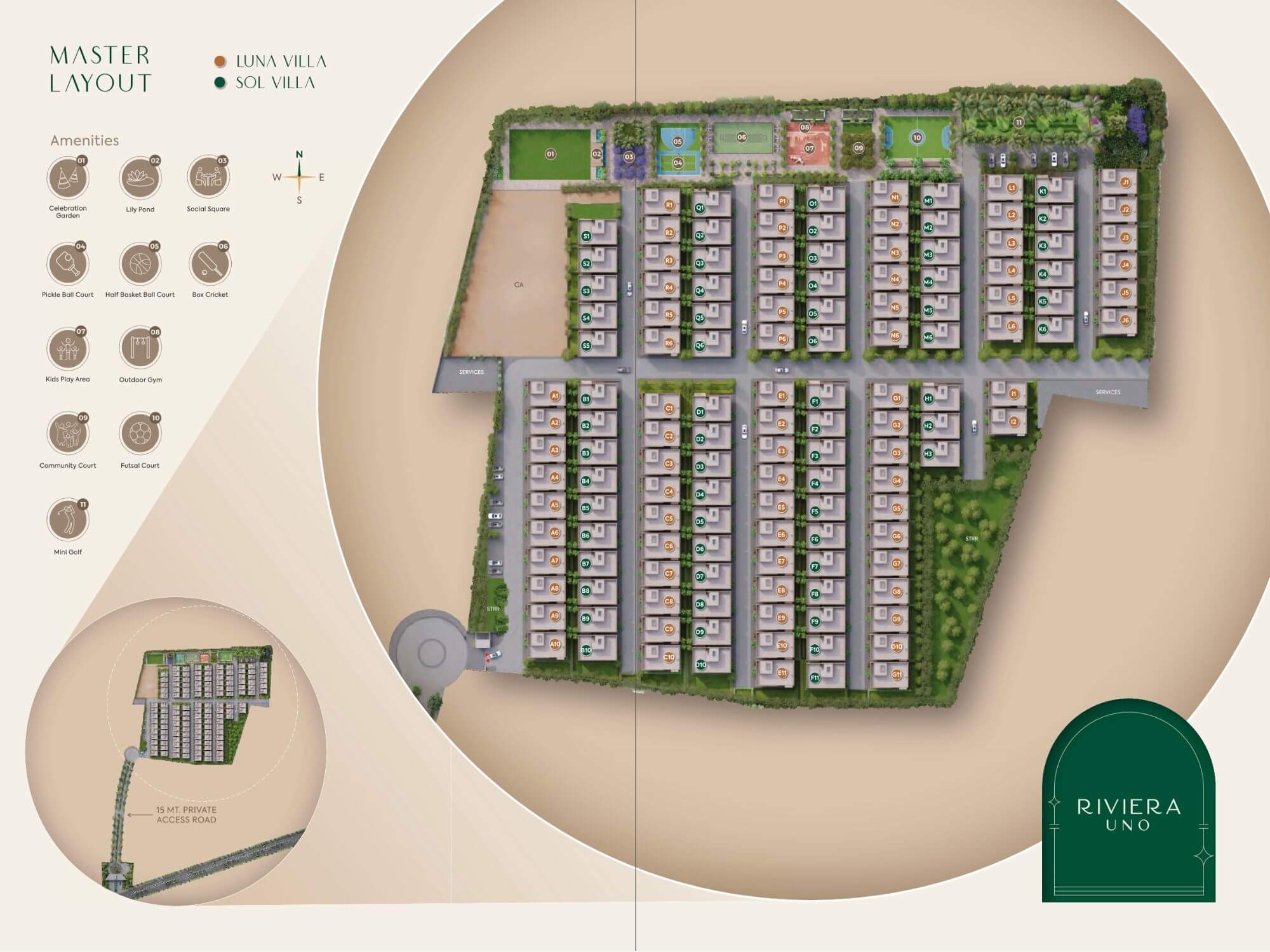Goyal & Co Riviera Uno Master Plan